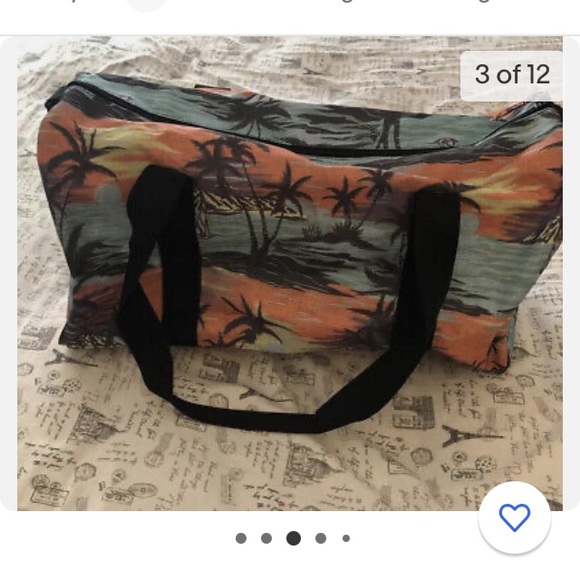 Dickies duffel bag-tropical print - Picture 2 of 3
